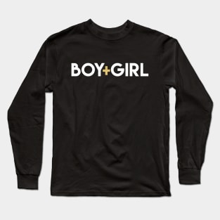 Boy and Girl Long Sleeve T-Shirt